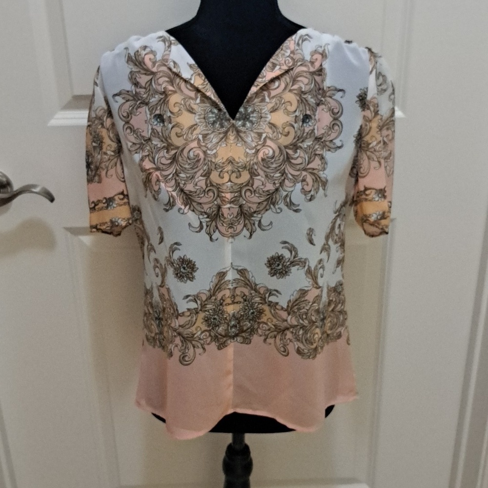 ANTONIO MELANI sheer XS blouse, $159.00